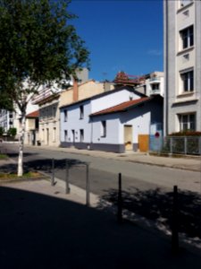 Lyon 7e - Rue André Bollier, rénovation des toits au numéro 83