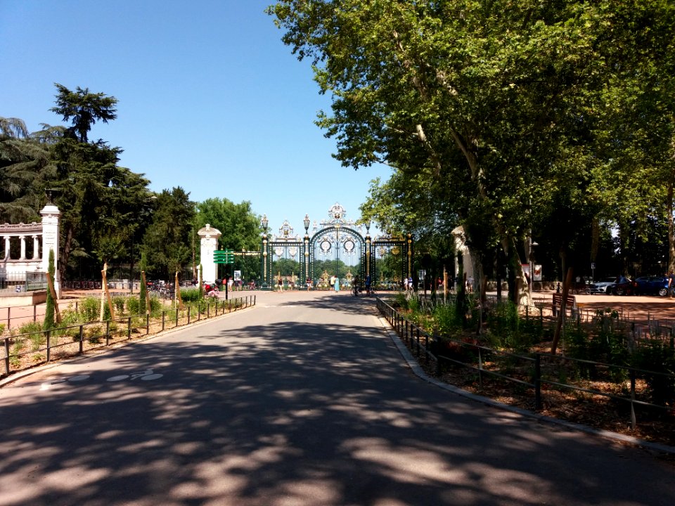 Lyon 6e - Porte des Enfants du Rhône, après sa rénovation (1)