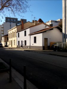 Lyon 7e - Rue André Bollier, maisons aux numéros 81 à 85