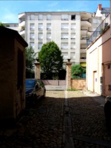 Lyon 6e - Rue Boileau, passage au numéro 82, cour des 41-43 cours Franklin Roosevelt (1)