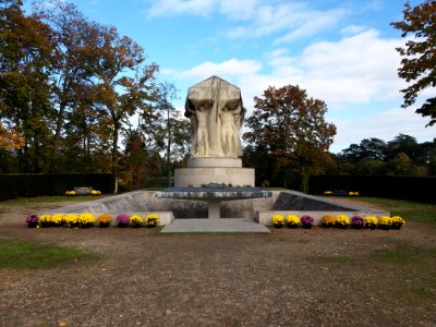 Lyon 6e - Parc de la Tête d'Or - Allée du Souvenir Français, lendemain de la commémoration du 11 novembre en 2019 (10)