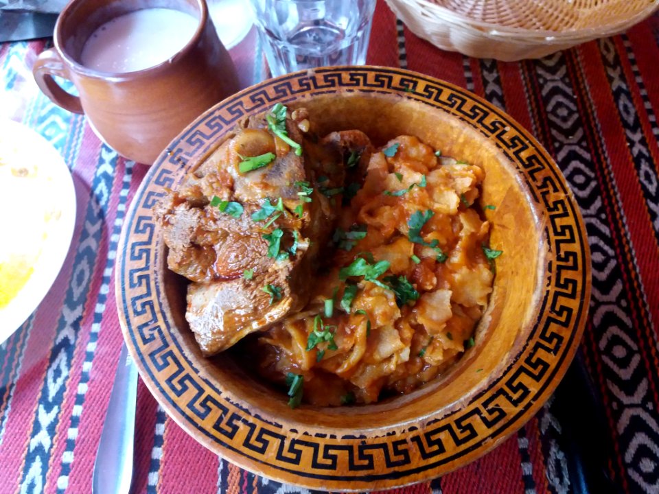 Lyon 7e - Restaurant Air du Pays - Chakhchoukha Biskra Agneau