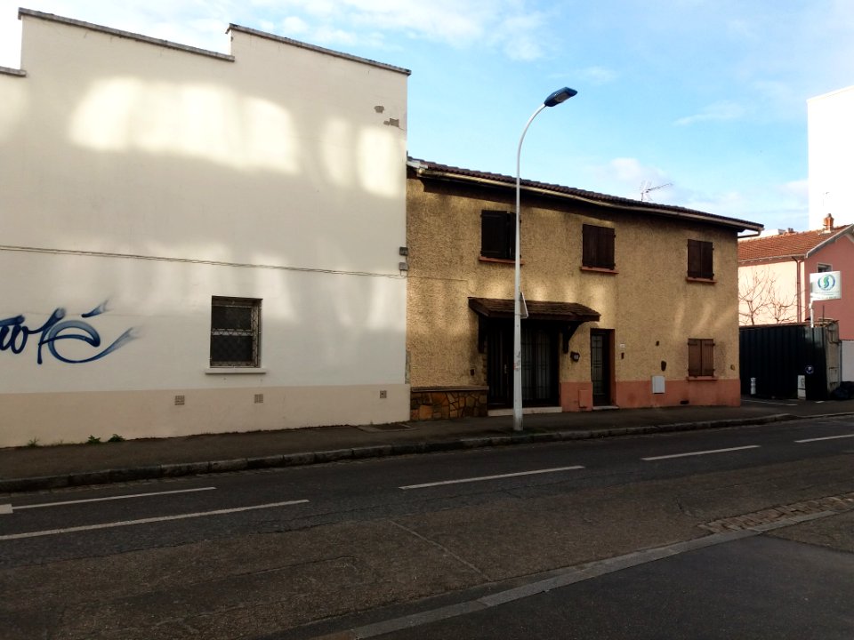 Lyon 7e - Rue André Bollier, maison au numéro 60