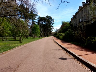 Lyon 6e - Parc de la Tête d'Or, allée des Villas, côté sud-est