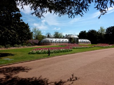 Lyon 6e - Parc de la Tête d'Or, allée du Pré Fleuri, serres