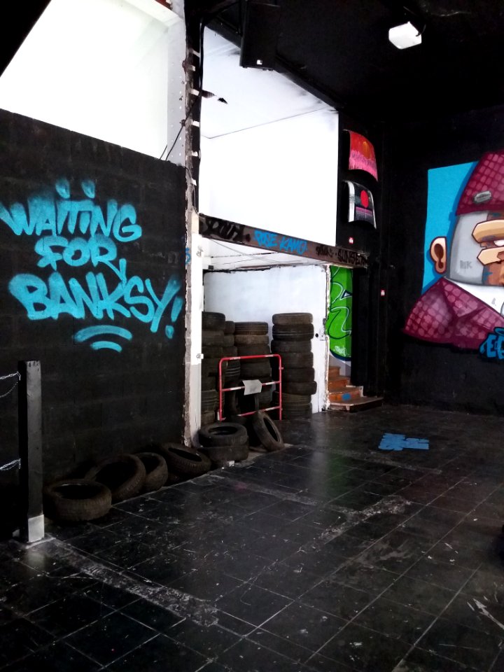 Lyon 6e - Rue de Créqui, Zoo Art Show 2, Waiting for Banksy