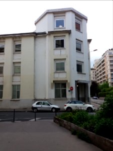 Lyon 6e - Rue Boileau, entrée de l'ancienne usine Mercier et Chaleyssin