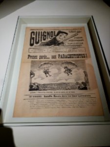 Lyon 7e - CHRD - Exposition Une étrange défaite - Journal de Guignol du 24 mai 1940