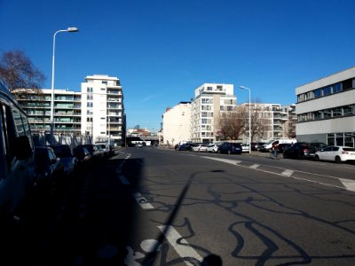 Lyon 7e - Boulevard Yves Farge, section nord