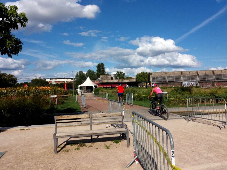 Lyon 7e - Parc de Gerland, passage de Lyon Free Bike 2019 (2)