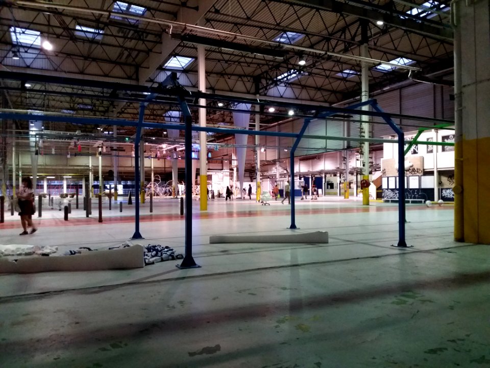 Lyon 7e - Rue Challemel-Lacour - Anciennes usines Fagor-Brandt - Biennale d'art contemporain 2019 (06)