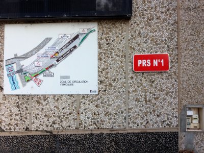 Lyon 7e - PRS n° 1, plaque et plan