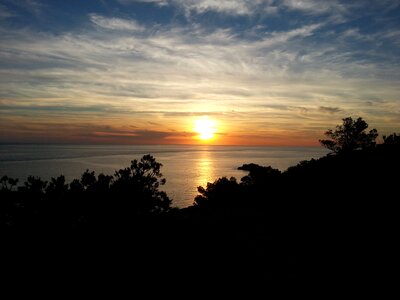 Sunset ibiza evening sky