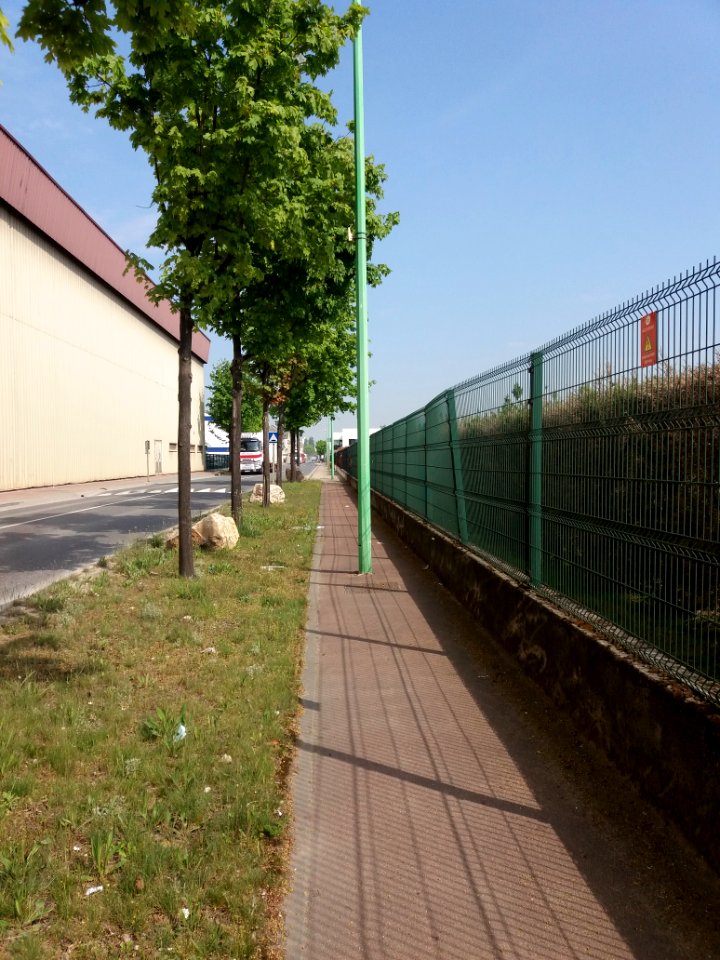 Lyon 7e - Port Édouard Herriot - Rue de Fos-sur-Mer, côté nord