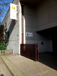 Lyon 7e - Centre spirituel En-Guedi, plaques à l'entrée