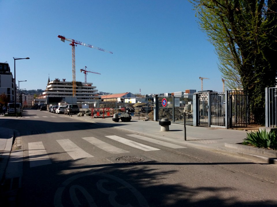 Lyon 7e - Rue Clément Marot, côté nord-ouest
