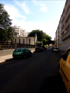 Lyon 7e - Rue d'Athènes, depuis la rue des Trois Pierres