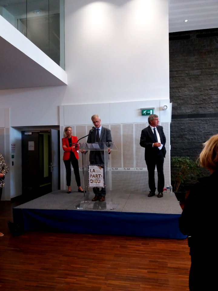 Lyon 3e - Archives départementales, vernissage de l'exposition La Part-Dieu 800 ans d'histoire (2)