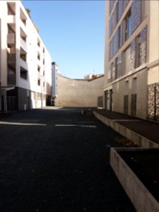 Lyon 7e - Rue Blanche et Georges Caton, côté est