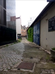 Lyon 7e - Rue Clément Marot, allée du numéro 44, depuis la rue