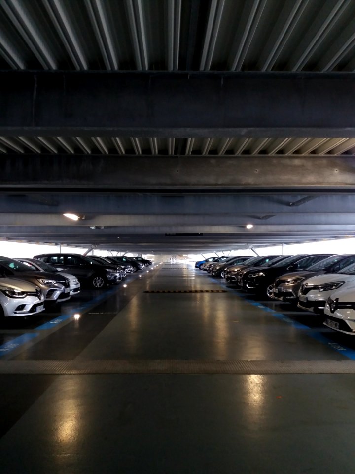 Lyon 3e - Avenue Georges Pompidou - Parking loueurs - Étage de parkings