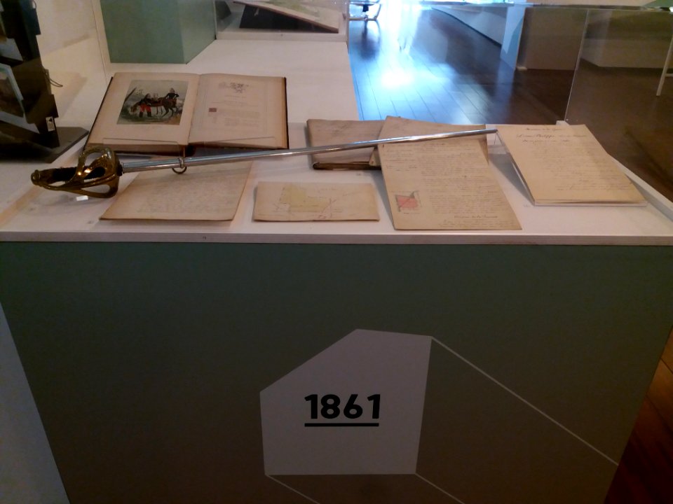 Lyon 3e - Archives départementales - La Part-Dieu 800 ans d'histoire, vitrine 1861