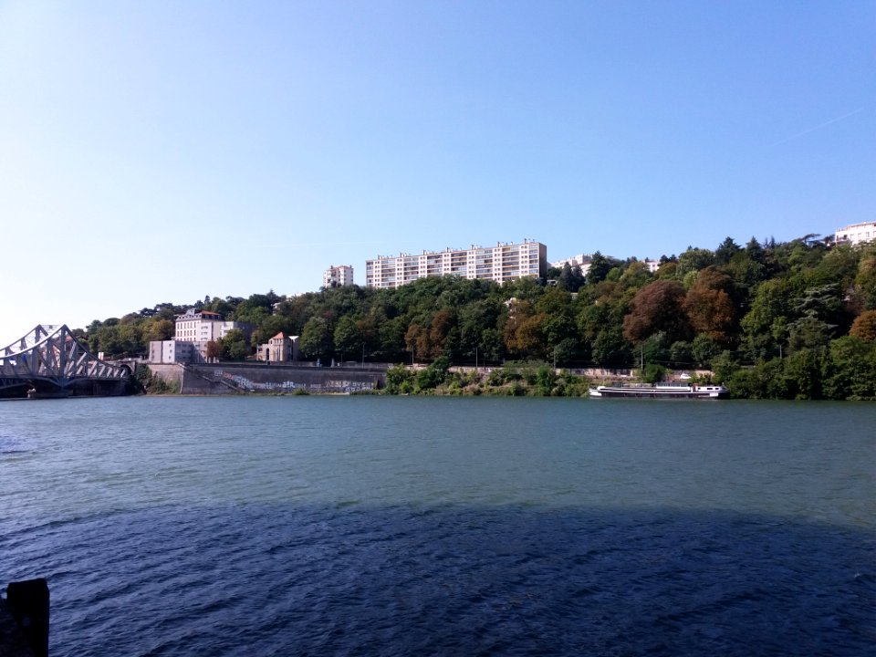 Lyon 2e - Vue sur La Mulatière