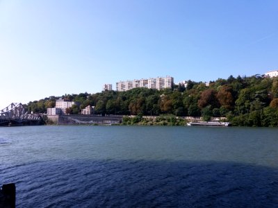 Lyon 2e - Vue sur La Mulatière
