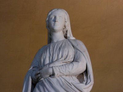 Lyon 3e - Église de l'Immaculée-Conception - Vierge de Fabisch - Buste