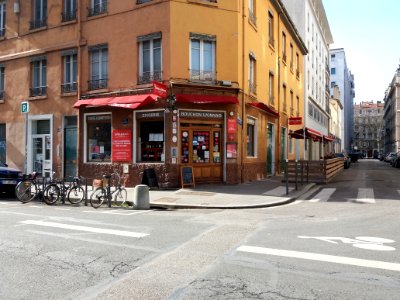 Lyon 3e - Rue de Créqui - Restaurant Daniel & Denise - En configuration Covid-19