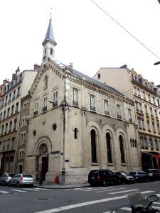 Lyon 3e - Église luthérienne - Vue d'ensemble
