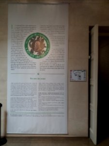 Lyon 2e - Un homme de la Renaissance - Olivier de Serres, affiche des remerciements