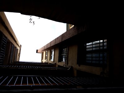 Lyon 2e - Théâtre des Marronniers, cage d'escalier