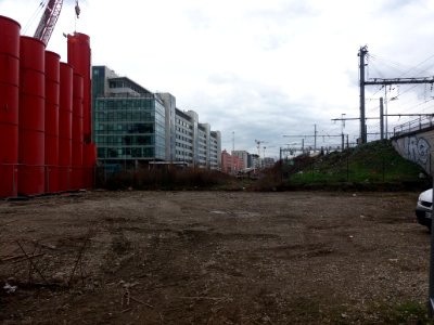 Lyon 3e - Cours Lafayette, chantier Emergence à l'intersection avec la rue de la Villette