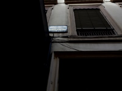 Lyon 2e - Rue Victor Hugo, au numéro 38, plaque Maison léguée par Frédéric Willermoz