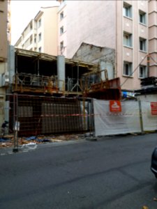 Lyon 3e - Cours du Docteur Long, construction au numéro 80