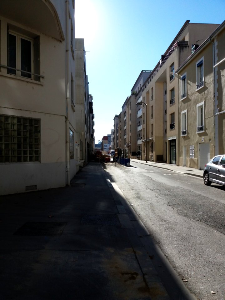 Lyon 2e - Rue Séguin, vue depuis le cours Suchet