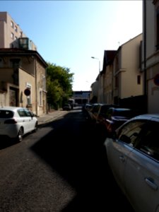 Lyon 3e - Rue du Palais d'Été, depuis la rue du Docteur Bonhomme