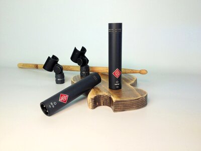 Neumann microphone gear art