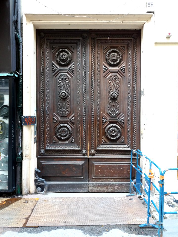 Lyon 2e - Rue Victor Hugo, porte au numéro 38
