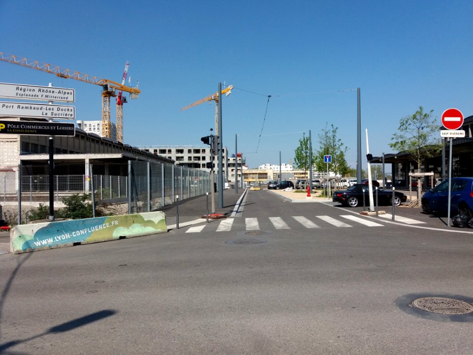 Lyon 2e - Rue Vuillerme, fin côté nord après la rue Paul Montrochet