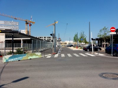 Lyon 2e - Rue Vuillerme, fin côté nord après la rue Paul Montrochet