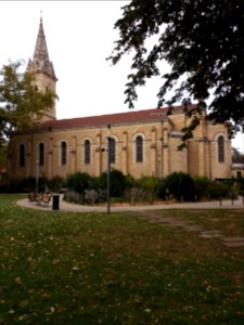Lyon 3e - Rue Ferdinand Buisson, église Notre-Dame-du-Bon-Secours, vue d'ensemble