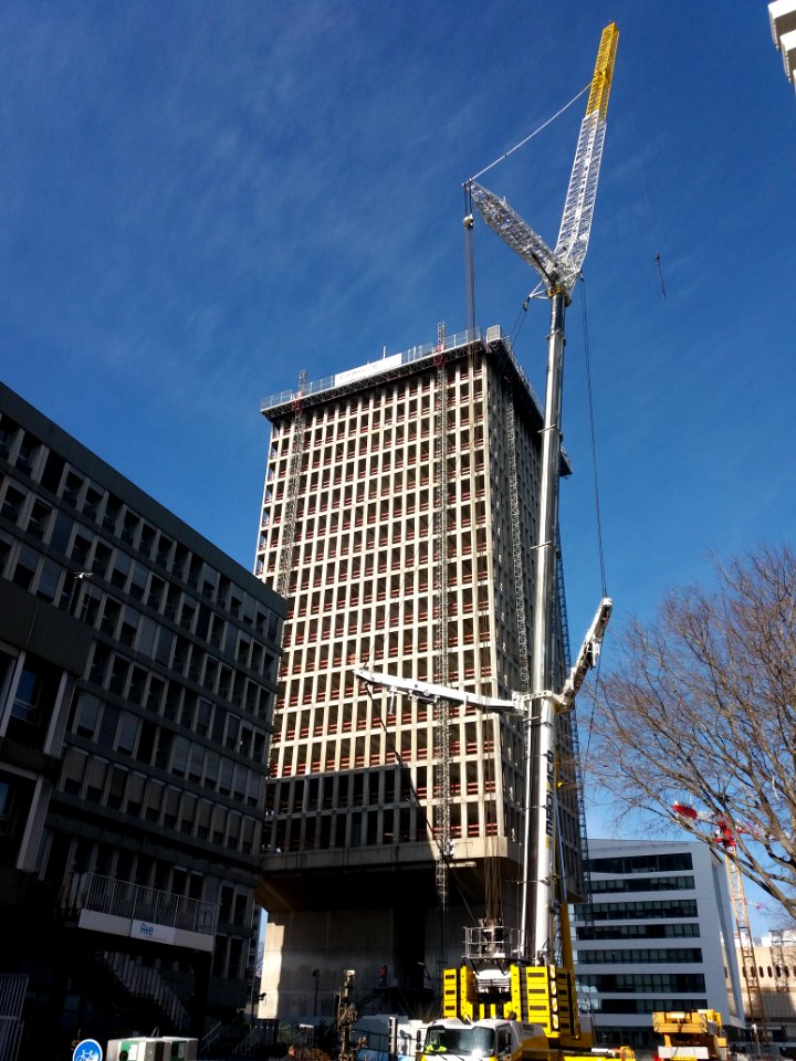 Lyon 3e - Rue des Cuirassiers, chantier Silex 2