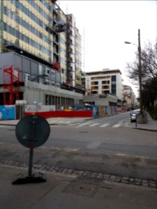 Lyon 3e - Rue Antoine Charial, côté est depusi la rue Maurice Flandin