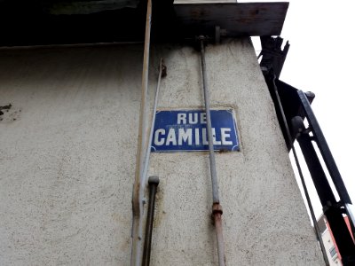 Lyon 3e - Rue Camille - Plaque ancienne