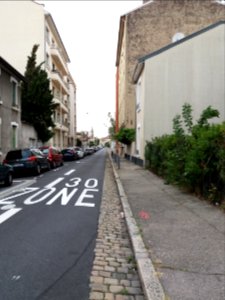 Lyon 3e - Rue Constant, depuis l'avenue Lacassagne