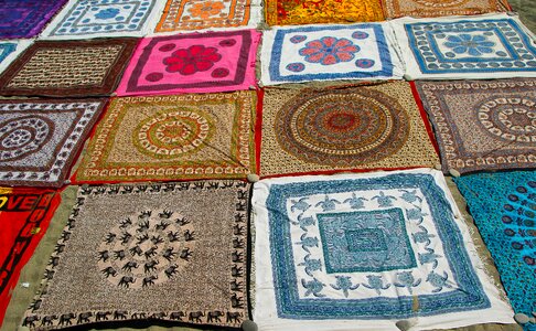 Beach graphics fabrics