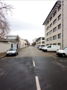 Lyon 7e - Avenue du Château de Gerland, depuis la rue de Gerland