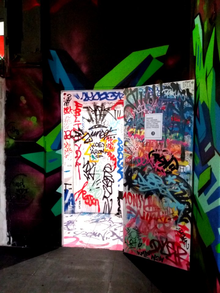 Lyon 6e - Rue de Créqui, Zoo Art Show 2, toilettes (1)